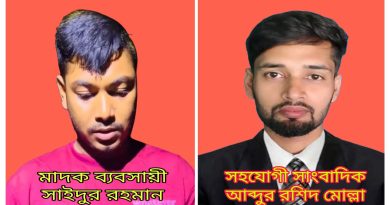 শ্রীপুরে ইয়াবাসহ ফায়ার সার্ভিস কর্মী আটক: স্বেচ্ছাসেবক দল নেতাদের জড়িয়ে ভিন্ন খবরের অভিযোগ
