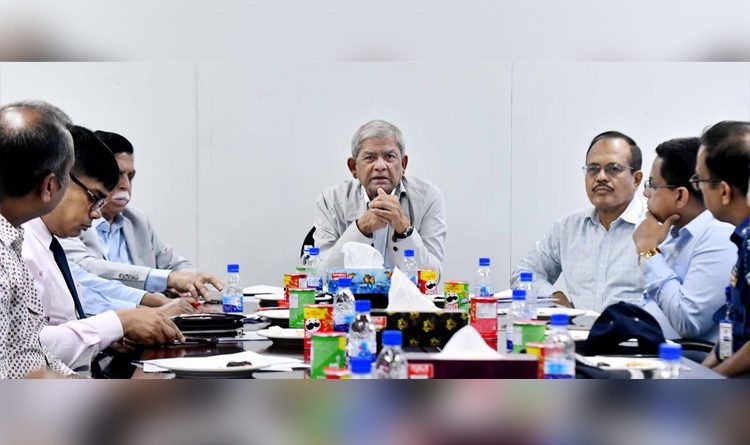 আগামী এক বছরের মধ্যেই ঢাকায় মিলবে দৈনিক ৫০ কোটি লিটার বিশুদ্ধ পানি : মির্জা ফখরুল
