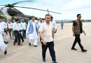 মহেশখালীর মাতারবাড়িতে পৌঁছেছেন প্রধানমন্ত্রী