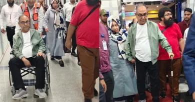 চিকিৎসা শেষে দেশে ফিরলেন মির্জা আব্বাস