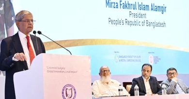 বিশ্বমানের চিকিৎসাসেবা নিশ্চিত করার তাগিদ রাষ্ট্রপতির